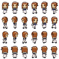 レナ キャラチップ作成8 桜咲く舞散る工房 レナ キャラチップ作成8 桜咲く舞散る工房